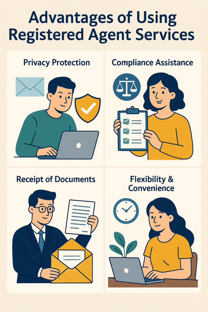 advantages of using registered agent services
